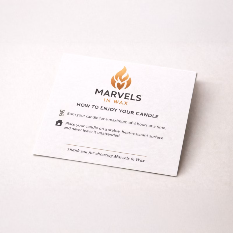 Packaging insert